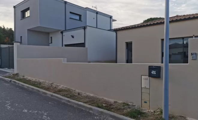 Clôture Aluminium Gris Anthracite a Narbonne , Narbonne, R&M JACQUOT